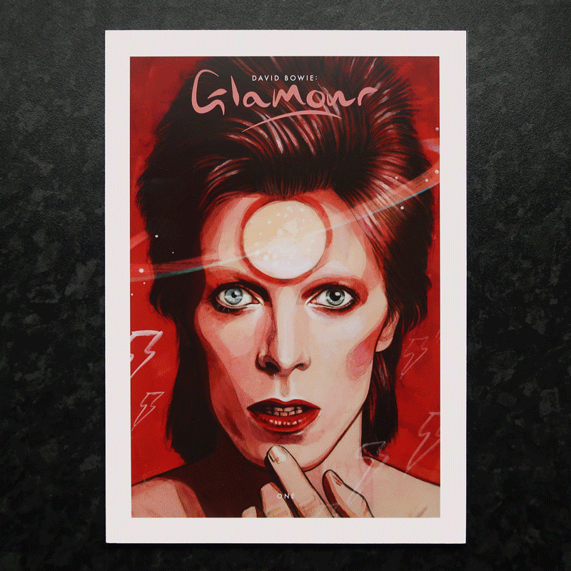 David Bowie Glamour issue 4